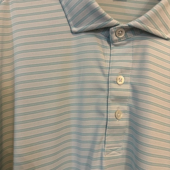 Holderness & Bourne the vardon Hamilton XL tailored fit striped Golf Polo Shirt - Picture 2 of 10